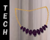 Purple Sapphire Necklace