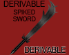 Derivable Spiked Sword M
