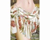 MXU-Draped floral Skirt