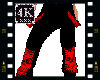 4K Pants Red/Blk 777 (F)