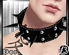 3D--Spikes Collar Emo