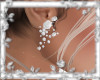 Snowball Earrings-White