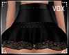 Black Satin MiniSkirt