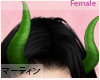 ♌ |Green Devil Horns