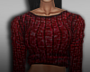 Sweater. | Knitted Red
