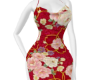 sexy flower dress