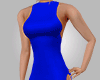 RS Halter Dress Blu Sm