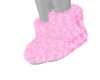 pink fluffy boots