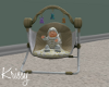 Baby seat in Brown