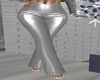 SILVER LEATHER TROUSERS