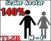 Scaler Avatar M - F 140%