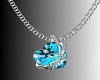 SL Blue Heart Necklace