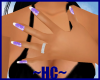 (HC) Purple Nails