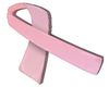 3D Pink Cancer Ribbon