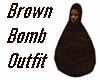 Brown Bomb Outfit
