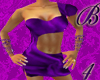 *B4* Purple Sexy Dress