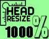 Head Resize 1000% MF
