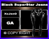 Black SuperStar Jeans
