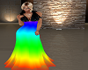 Rainbow dress