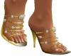 Diamond & Gold Shoe