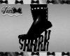 Black PVC SHARK Boots