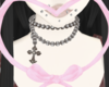 rusty rosary necklace♱