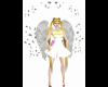 angel wings with aura