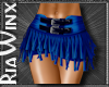 Fringelicious Blue Skirt