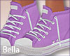 ^B^ Purple Sneakers