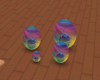 rainbow balls