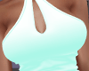 Teal Halter Top
