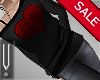 -V- Red Heart Sweater