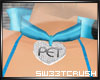 [S]Bow Pet Collar ~Blue~