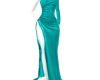 Sultry Turquoise Gown