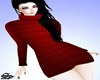 S! Red Sweater Dress
