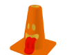 silly traffic cone