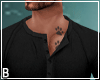 Black Open Tee Tattoo