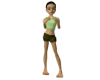 hands on chest