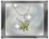 Winged Lion Bling Chain