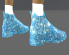 BLUE GLITTER BOOTS