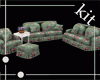 Flowery Sofa Set