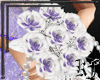 Purple White Bouquet