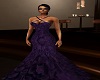 Dark purple Gown