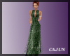 Emerald Bling Gown