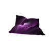 Purple Black Pillow