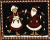 Mr/ Mrs Claus rug
