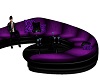 Purple chat sofa