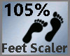 Feet Scaler 105% M