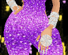 sparkle purple bodysuit