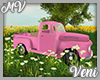 *MV* Vintage Truck Pink